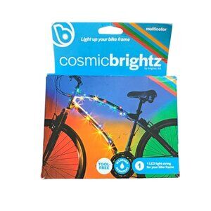 Brightz CosmicBrightz LED bike frame light in multicolor-New in Damaged Box